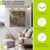 ARTland Wandbild Alu für Innen & Outdoor Japanische Brücke Produktbild-Vorschau 3