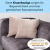 Kuscheli® 2er Set Kissenbezug im Doppelpack Cashmer Touch Produktbild-Vorschau 2