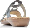 Rieker Damen Pantolette mit Klettverschluss und T-Riemen Produktbild-Vorschau 75
