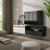 TV-Schrank, Lowboard, 200x35x45cm, Für TV-Geräte bis zu Produktbild-Vorschau 2