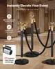 VEVOR Słupki odgradzające, zestaw 4-częściowy, system Podgląd zdjęcia produktu 2