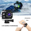 ZELURXX videocamera d'azione 4K con scheda SD da 64 GB, Anteprima dell’immagine prodotto 2