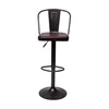 2er-Set Barhocker HWC-H10a, Tresenhocker Barstuhl, Produktbild-Vorschau 3