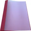 Ösenmappe, Leinenstruktur, 14 mm, Farbe rot, glasklare Produktbild-Vorschau 1