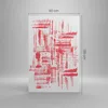 Bild auf Leinwand - Leinwandbild - Einteilig - Rot Textur Produktbild-Vorschau 3