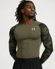 Under Armour Ua Hg Armour Comp Cb Ls - blu navy o verde, Anteprima dell’immagine prodotto 7