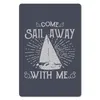MuchoWow® Mauspad Mousepad Jahrgang - Segeln - Boot 40x60 Produktbild-Vorschau 1
