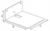 Bücherregal 150*60*125*2,0 mm Schwarz - LB NPK125C Produktbild-Vorschau 7
