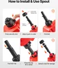 VEVOR Bidon d'essence 5 L, bidon d'essence avec bec verseur Voir les images du produit 6