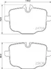 Bremsbelagsatz Scheibenbremse 18 mm BREMBO passend für u.a. Produktbild-Vorschau 12