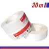 Two rolls of white tape with red labels, stacked on a white background. Produktbild-Vorschau