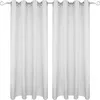 Echarpe déco Ellen Oeillets Opaque - Lot de 2 140x145 cm Voir les images du produit 1