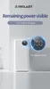 A white power bank is shown with a magnified view of its LED display showing '100'. Náhled obrázku produktu