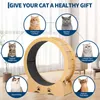 Roue d'exercice pour chats - Roue extra-large - 86 cm - Voir les images du produit 4