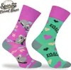SKIETY Bunte Lustige Socken für Erwachsene Baumwolle, Koala Produktbild-Vorschau 3