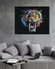 Diamondi - Diamond painting - FARBIGER SÄBELZAHNTIGER Produktbild-Vorschau 2