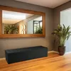 MG Design Polsterhocker Dunkelgrau 45x160 cm - Stauraum Produktbild-Vorschau 2