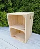 Holzkiste mit Regal - 40x30x24 cm - Dekorative Produktbild-Vorschau 3
