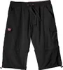 Abraxas Zipp-off-Bermuda schwarz Übergröße Produktbild-Vorschau 1