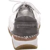 Gemini Damen Sneaker Leder Cutouts sportliche Schnürschuhe Produktbild-Vorschau 21