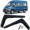 Windabweiser Regenabweiser Windschutz schwarz für Fiat Produktbild-Vorschau 1