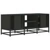 vidaXL Szafka pod TV czarna 100x35x41 cm materiał Podgląd zdjęcia produktu 1