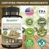 Ashwagandha 3000mg (120 Kapseln) Nahrungsergänzungsmittel, Produktbild-Vorschau 6