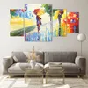 Bilder auf glas - Park Straße Regen - 160x90cm - Glasbilder Produktbild-Vorschau 7