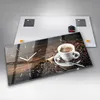 Wallfluent Hodiny - Obdélníkove Skleněné Nástěnné Hodiny - Náhled obrázku produktu 4