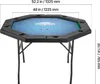 VEVOR klappbarer Pokertisch für 8 Spieler (1325 mm) Produktbild-Vorschau 8