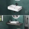 doporro Lavabo da Appoggio Lavandino Sospeso Bagno Anteprima dell’immagine prodotto 6