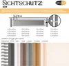 Sichtschutz HDPE mit Kabelbinder 0,75x6 hellgrau High Produktbild-Vorschau 4