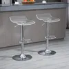 HOMCOM Lot de 2 tabourets de bar design contemporain assise Voir les images du produit 2