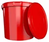 Eimer mit Deckel 10 L | Vorratseimer | Lebensmittelecht Rot Produktbild-Vorschau 1