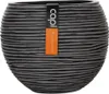 Capi Europe - Gefäß kugel Rib  - Anthrazit - 30x25 Produktbild-Vorschau 1