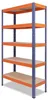 shelfplaza PRO 180x120x50cm Shelf v modro-oranžová Náhled obrázku produktu 6