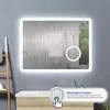 LED Badspiegel mit Steckdose 80x60cm Beschlagfrei 3 Produktbild-Vorschau 3