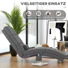HOMCOM Bodenstuhl, Massagesessel Liegesessel für Zuhause Produktbild-Vorschau 6