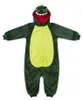 Onesie Kigurumi Pyjama Kostüm für Erwachsene Green Dinosaur Produktbild-Vorschau 4