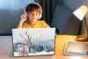 MuchoWow® Laptop Aufkleber Sticker Cover Winter - Hirsche - Produktbild-Vorschau 3