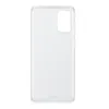 A transparent phone case is shown against a white background. Voir les images du produit