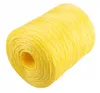A spool of yellow polypropylene cord on a white background. Anteprima dell’immagine prodotto