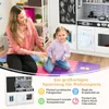 COSTWAY Kinderküche, Spielküche Holz mit Zubehör, Tafel, Produktbild-Vorschau 9