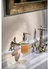 Sapho DIAMOND zeepdispenser, 200 ml, melkglas, brons Productafbeelding-voorbeeld 3