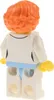 1x Lego Minifigur Ninjago Movie Lauren Haare orange Produktbild-Vorschau 2