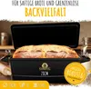 KAISERTAL® Robuste 4in1 Brotbackform mit Deckel [3L][28CM] Produktbild-Vorschau 3