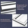 ZMH LED Deckenleuchte Schwarz Dimmbar mit Fernbedienung Produktbild-Vorschau 6