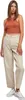 Urban Classics Top Damen Ladies Cropped Rib Top braun XL Produktbild-Vorschau 4