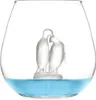 Pinguin Glas - Trinkglas mit Pinguinpaar Produktbild-Vorschau 2