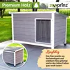 zooprinz Hundehütte Jacky | L | Wetterfest | Massivholz | Produktbild-Vorschau 5